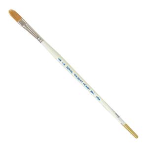 Royal Langnickel Royal Gold Brush for Acrylic & Watercolor - Filbert Comb 1/4"